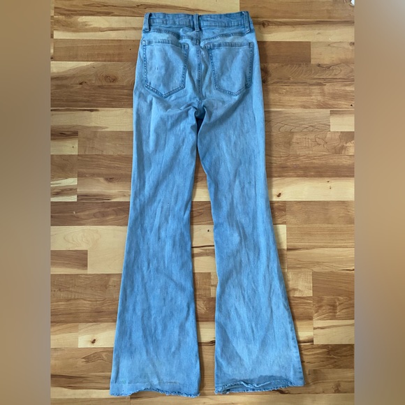 Garage denim "flare" light blue jeans 01/25 - Picture 2 of 4